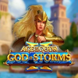 Age Of The Gods: God Of Storms 2 slot icon by Playtech, available at KokoBet Casino