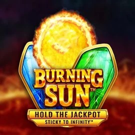 Burning Sun online game logo by Wazdan on kokosbet.nl