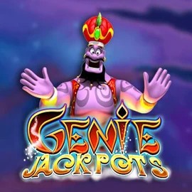 Genie Jackpots slot visual from Blueprint Gaming available on kokosbet.nl