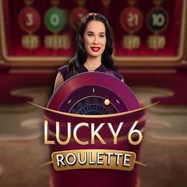 Lucky 6 Roulette logo – Live Casino by Pragmatic Play at KokoBet Casino
